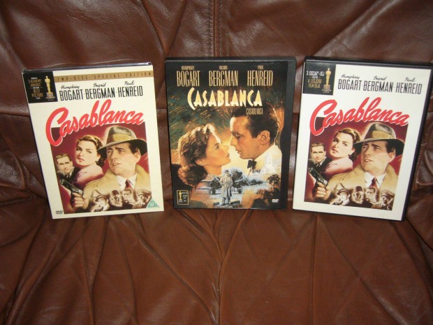 Casablanca dvd filmek . Cserlhetk Blu-ray filmekre