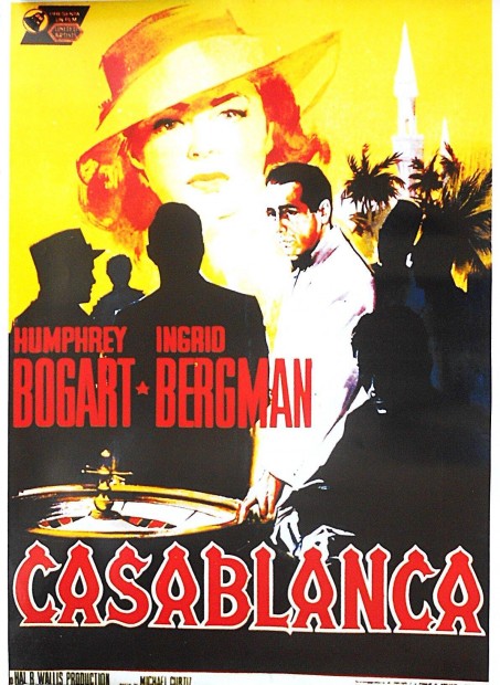 Casablanca film plakt poszter