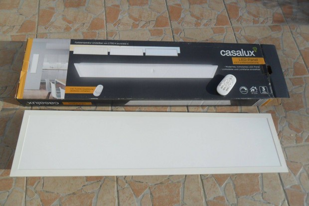 Casalux Led Panel 100x25cm IP20 30W Távirányító