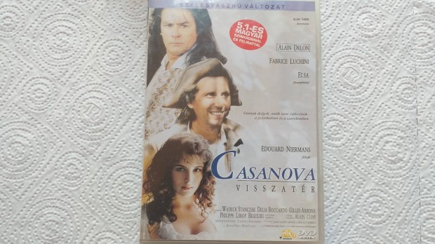 Casanova visszatr DVD-Alain Delon film