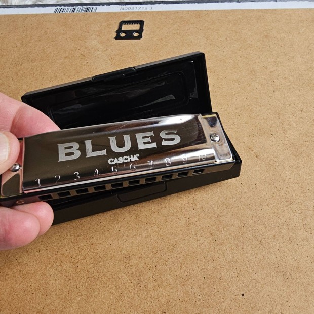 Cascha Blues Series C-major harmonika j dobozos