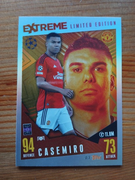Casemiro (Manchester U.) Limited Edition BL Extra 2023 krtya