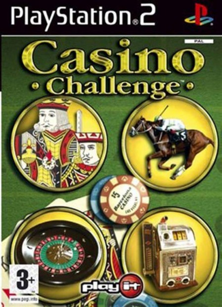 Casino Challenge eredeti Playstation 2 jtk
