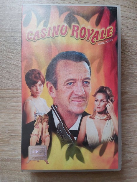 Casino Royale VHS klasszikus film Ritkasg Ursula Andress Peter