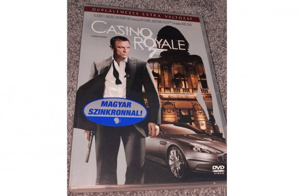 Casino Royale - James Bond 007 DVD (2006) Szinkronizlt, duplalemezes