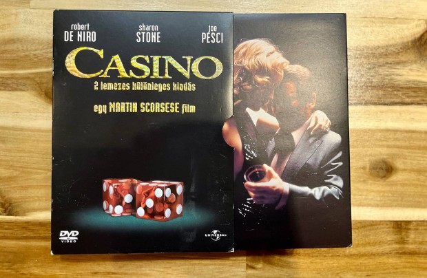 Casino (De Niro, Stone, Pesci) dszdobozos DVD hibtlan, rban Foxpost