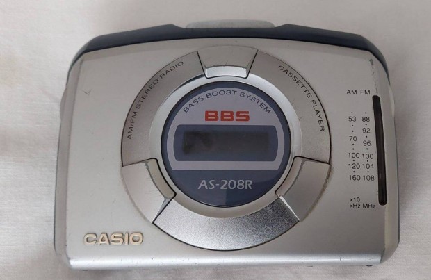 Casio AS-208R retro walkman, hibtlanul mkdik!