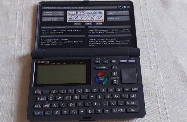 Casio CSF-4450 Digital sznes napl, szervez,szmolgp