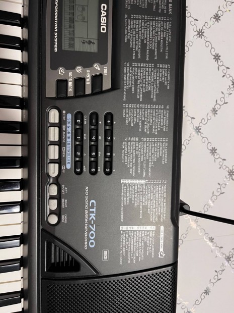 Casio CTK-700 szintetiztor