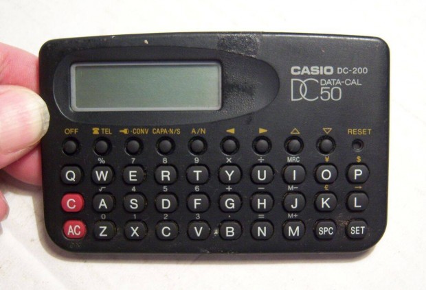 Casio DC-200 Manager Calculator (1995) hinyos (rendben mkdik)