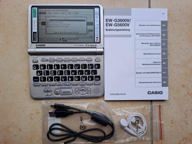 Casio EW-G3600V elektronikus sztr s fordt