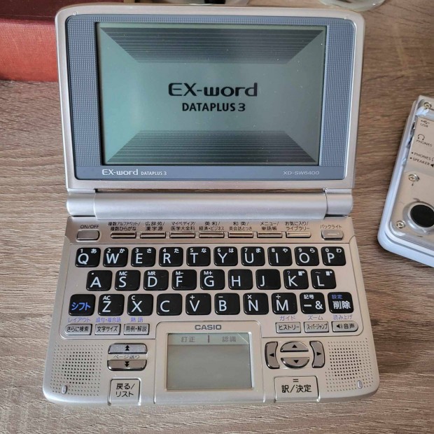 Casio Ex-word Dataplus 3 XD-GW9600 + dataplus4 japán - angol szótárgép