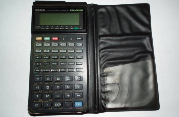 Casio FX603P programozhat szmolgp elad