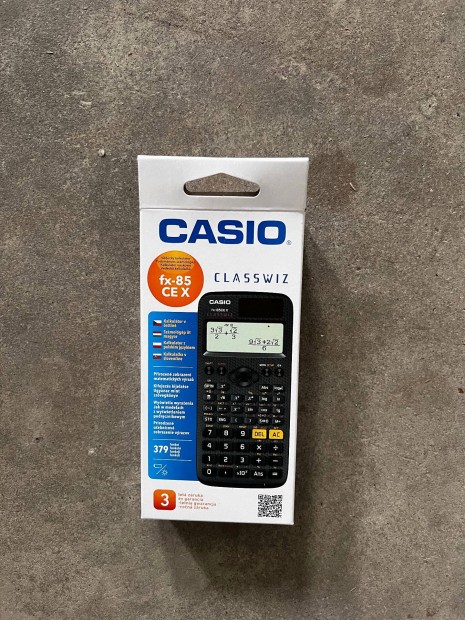 Casio FX 85 CE X számológép