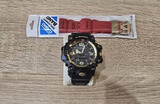 Casio GWG-1000GB+Gyri j piros Szj