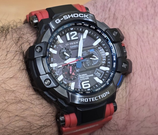 Casio G Shock GPW-1000 RD  Ritkasg!!!!!