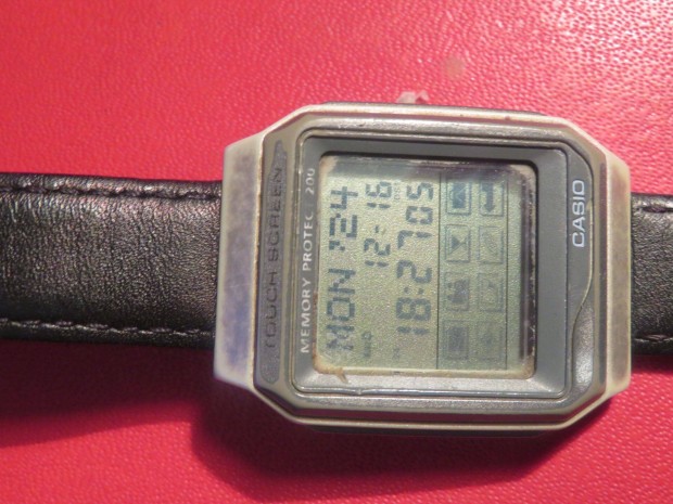 Casio Memory Protect 200 retro rintkpernys karra