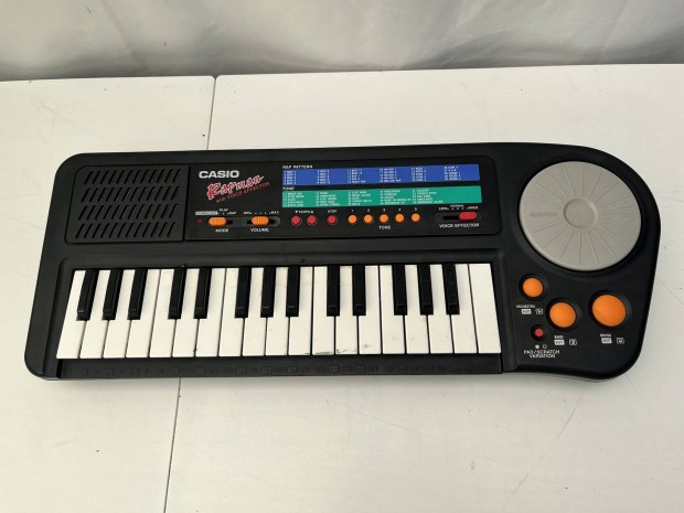 Casio Rapman Rap-1 szintetiztor keyboard retro mkdik 