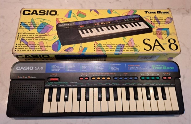 Casio SA-8 retro mini szintetiztor elad