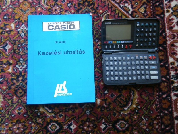 Casio SF4000 digital diary retro gyjtemnybe