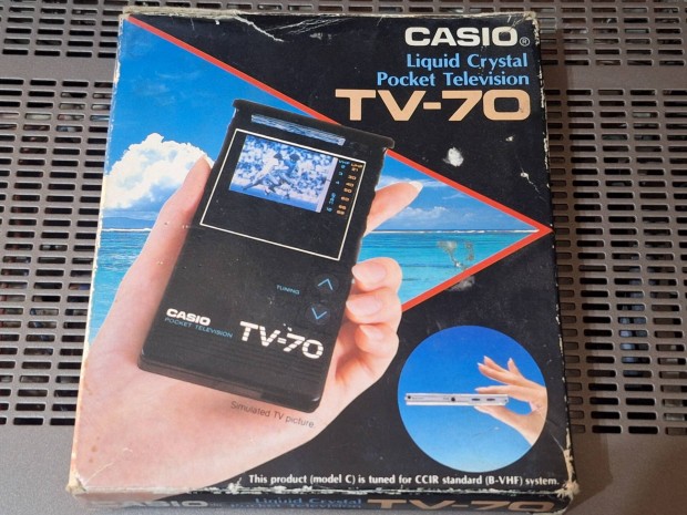 Casio TV-70 tenyr mret, vkony kis TV