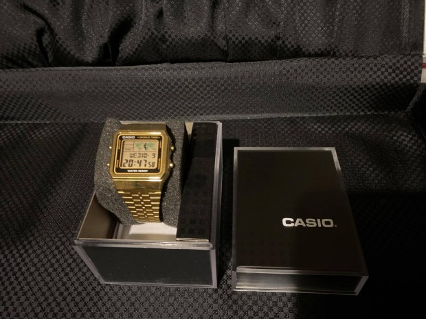 Casio World time A 5000wga Retro 2szer viselt gyjtemny db