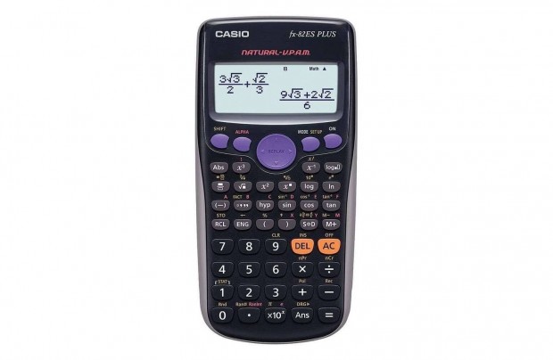 Casio fx-82Es Plus" felskat.pontmtrix kijelzs tudomnyos szmolgp