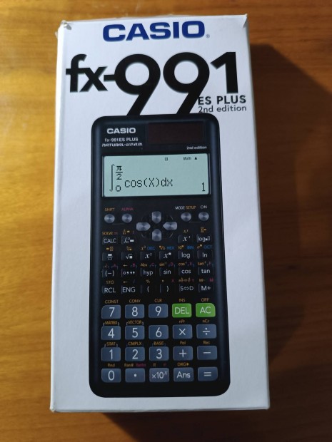 Casio fx-991 Es PLUS 2nd edition, paprjaival egytt.