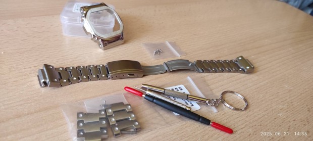 Casio g shock 5600 fém óraszíj és fém ház