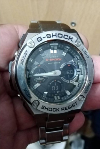 Casio g shock solar, radiocontroll 