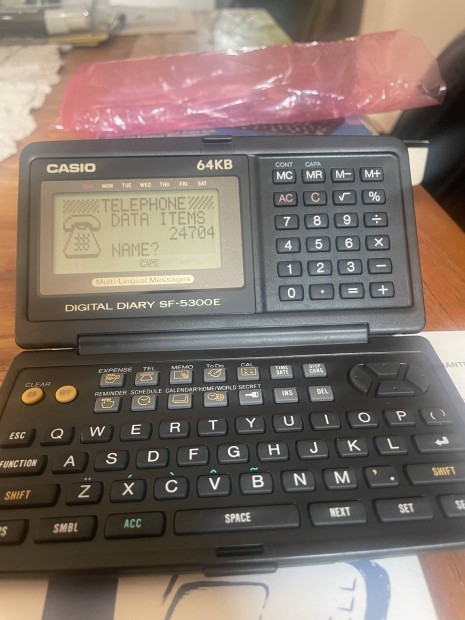 Casio manager calculator vadi Új NOS készülék