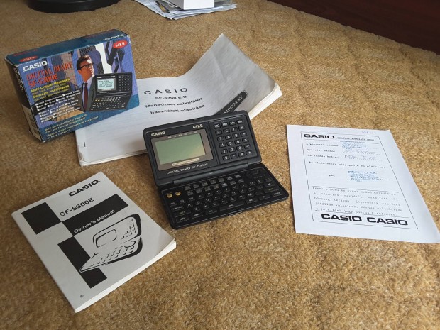 Casio managerkalkultor SF-50300E 64KB j llapotban elad