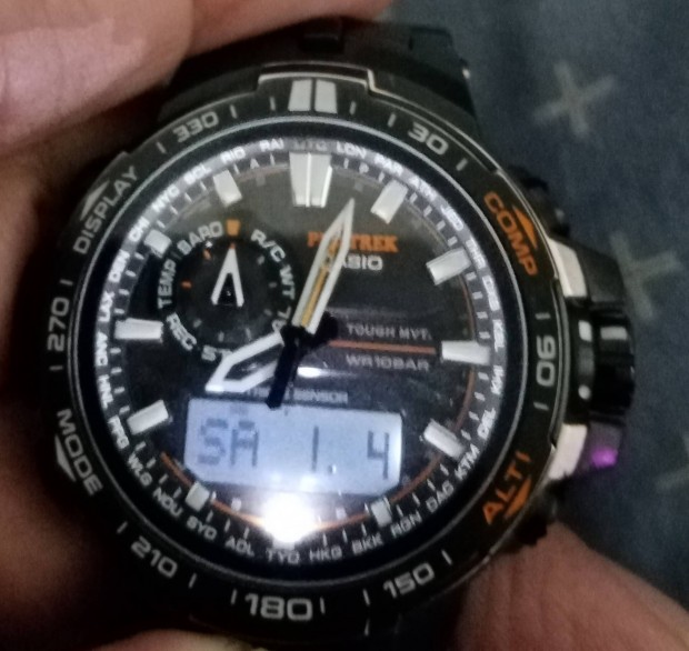 Casio prw - G shock csere