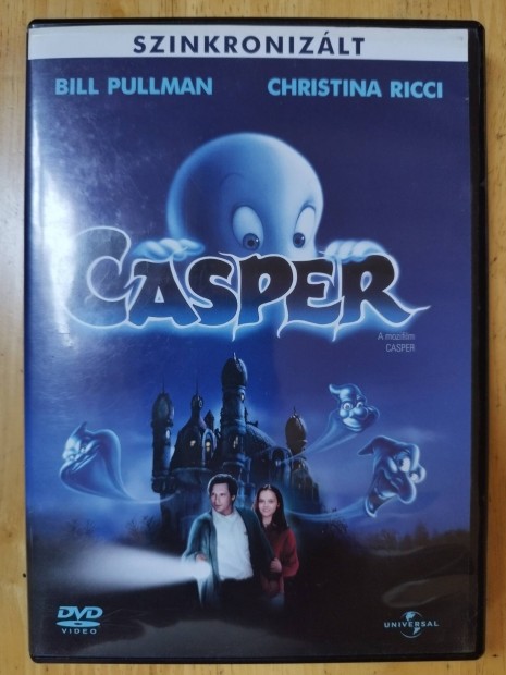 Casper dvd Bill Pullman - Chistina Ricci Szinkronizlt vltozat 
