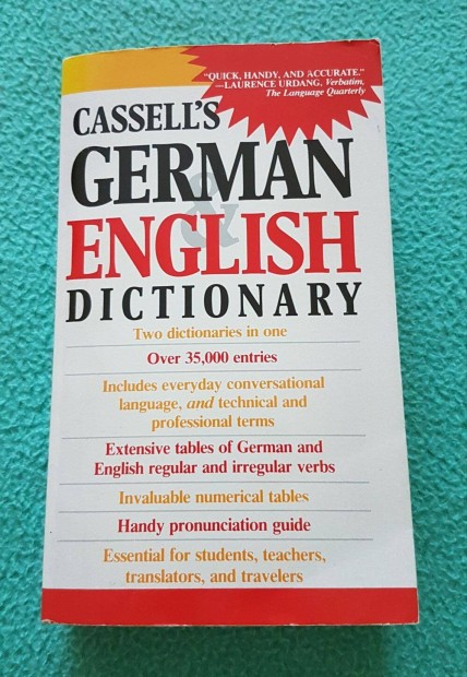 Cassell's German-English dictionary - Nmet-Angol sztr