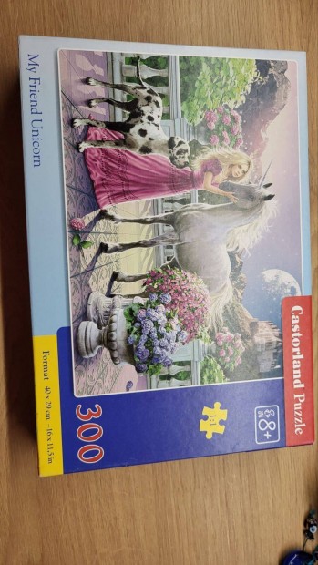 Castorland Puzzle, 300 db-os, My Friend Unicorn