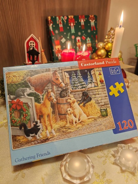 Castorland puzzle 120 darabos, bontatlan (6+ veseknek)