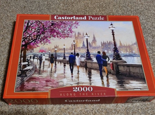 Castorland puzzle - Along the river, 2000 db-os