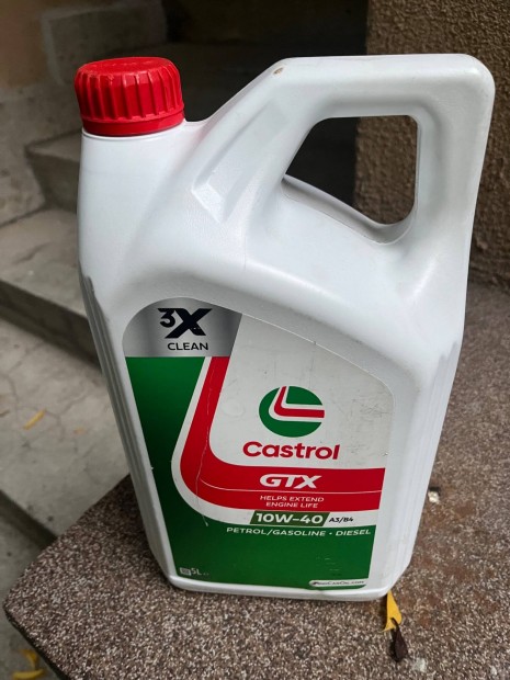 Castrol Gtx 10W-40 olaj elad