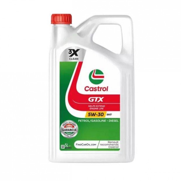 Castrol Gtx RN17 5W-30, 5L eladó!!! Azonnal átvehető este 22 óráig