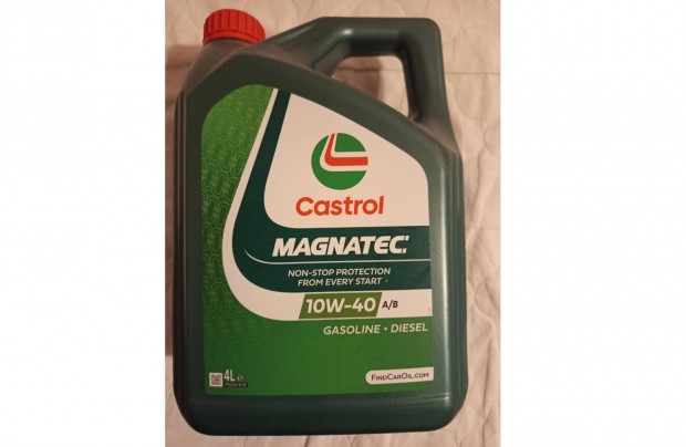Castrol magnatec 10w 40 A/B 4l �j bontatlan motorolaj