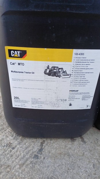 Cat MTO multipurpose olaj 109-4395