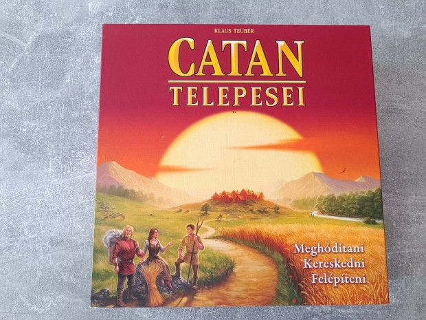 Catan telepesei (műanyag, magyar, hiányos)