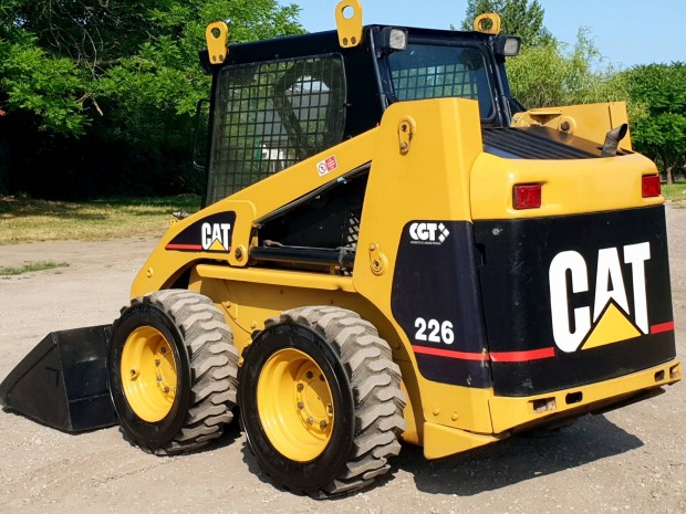 Caterpillar 226. joystick, raklapvilla , bobcat