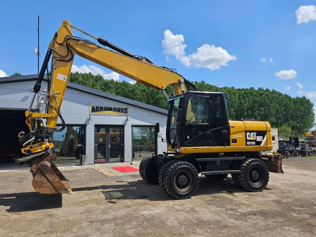 Caterpillar 316D gumikerekes forgókotró