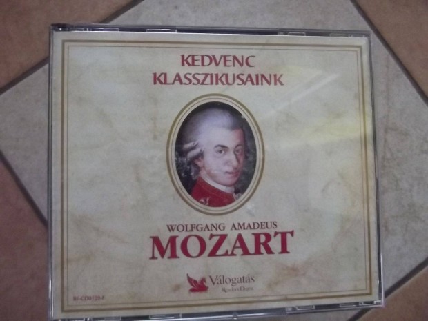 Cd-20 Eredeti Zene Cd: Mozart 3 Db Cd