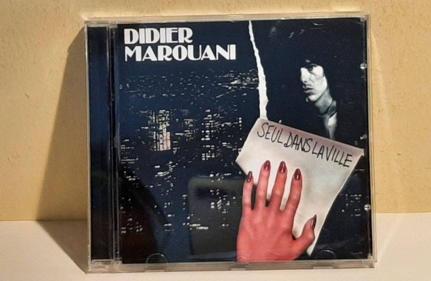 Cd Didier Marouani Seul Dans La Ville, ( Space )