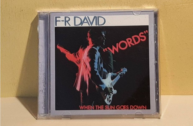 Cd F.R. David Words , When the sun goes down