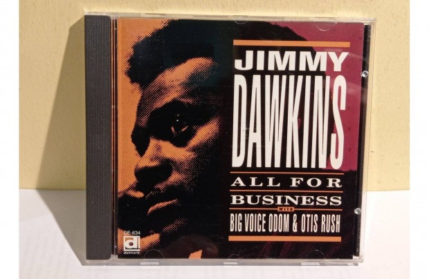 Cd Jimmy Dawkins With Big Voice Odom & Otis Rush All For Business