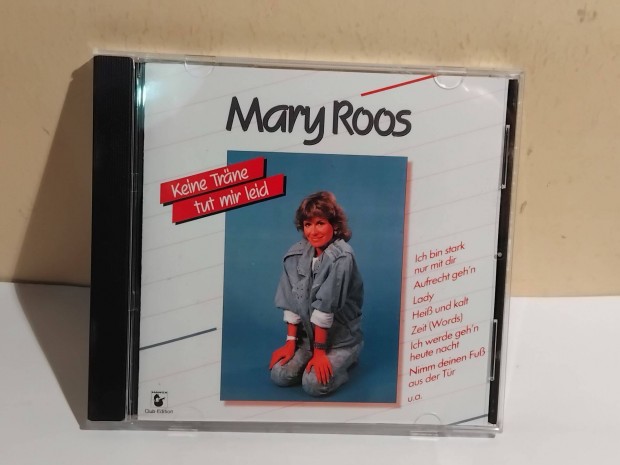 Cd Mary Roos Keine Trne Tut Mir Leid